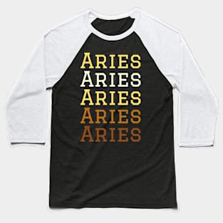 Aries Baseball T-Shirt